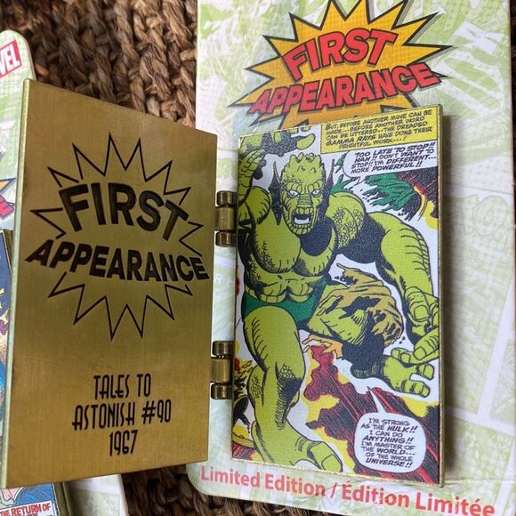 Marvel First Appearance- villains abomination limited edition LE 2000 pin - Picture 2 of 2